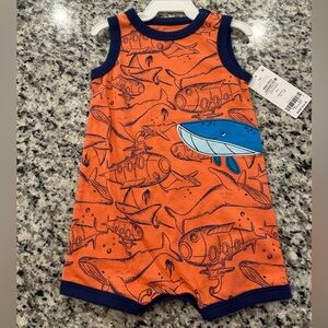 Carters Baby Boy Romper NWT